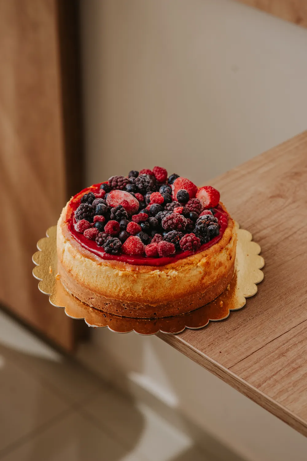 Torta Cheesecake New York artesanal en Tulé San Juan