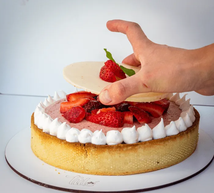 Torta Tarta de Frutillas artesanal en Tulé San Juan